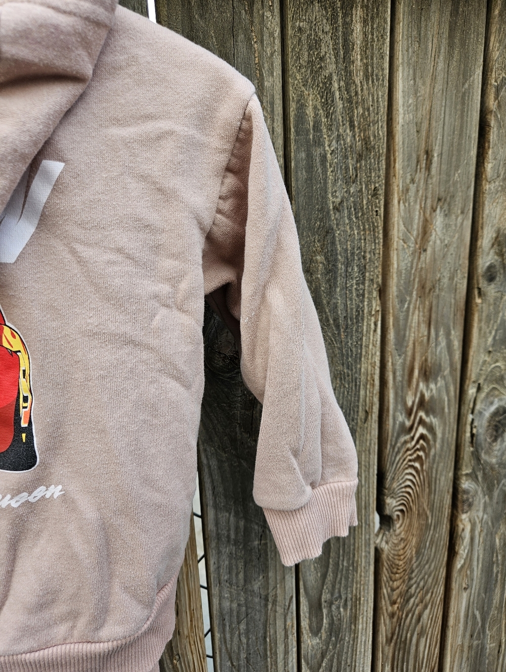 Disney Kids Hoodie & Joggers Set in Light Taupe  Size 5T - Picture 7 of 16